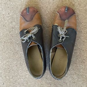 Vintage Bowling Style Platform shoes